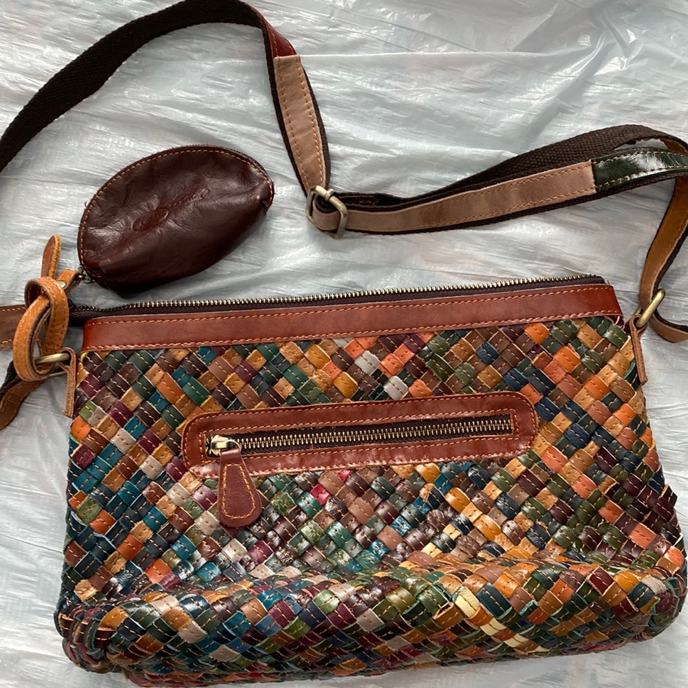 Ameri Leather Crossbody Purse